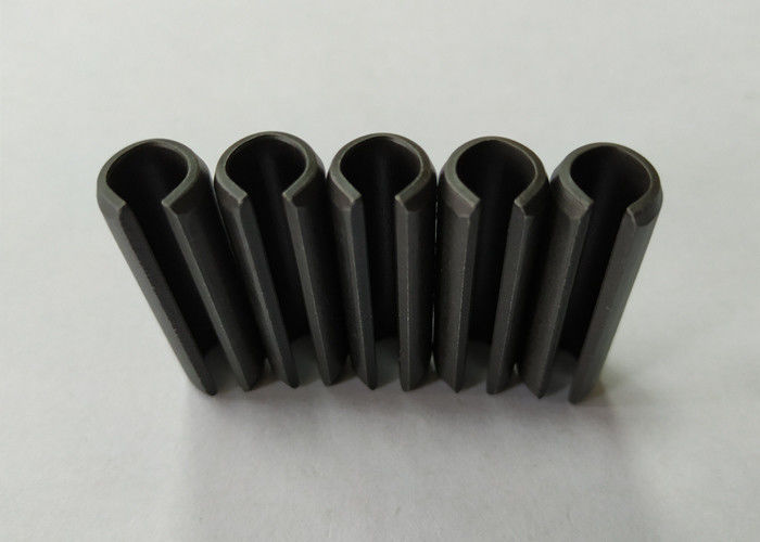 65Mn Slotted Spring Roll Pins 16mm Pin 55mm Black Phosphate